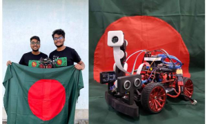প্রথমবার ওয়ার্ল্ড রোবট অলিম্পিয়াডে অংশ নিয়েই সেরা দশে বাংলাদেশ