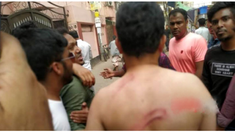 ‌ছাত্রদলের মিছিলে পুলিশি হামলার অভিযোগ