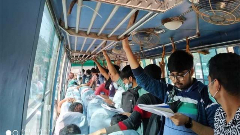 পরিবহন প্রশাসকের গড়িমসি, ভোগান্তির শিকার যবিপ্রবি শিক্ষার্থীরা