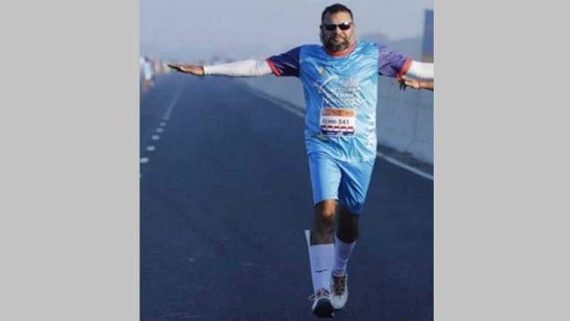 হাফ ম্যারাথনে ফিনিশং লাইনে পৌঁছেই মৃত্যুর কোলে ঢলে পড়লেন টুকু জামিল