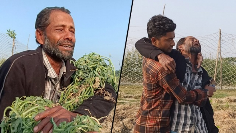 কৃষকের ১০ হাজার তরমুজ গাছ উপড়ালেন প্রকৌশলী