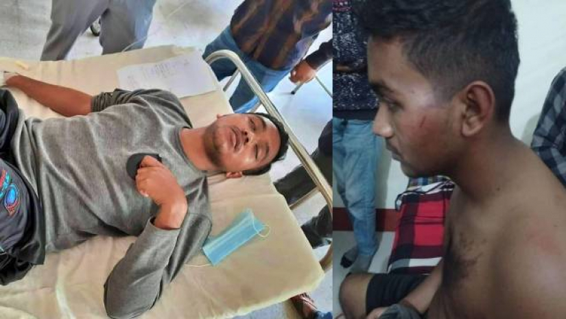 বুকে রামদা ধরে খালেদা জিয়ার ছবি পোস্ট করাল ছাত্রলীগ