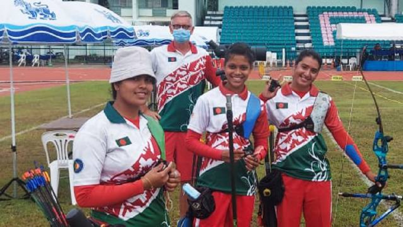 দিয়া-নাসরিন-নিশায় বাংলাদেশের দ্বিতীয় স্বর্ণ জয়