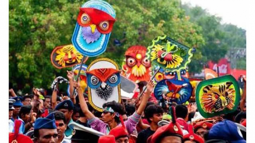 দুই বছর পর ঢাবিতে মঙ্গল শোভাযাত্রা, মুখোশ পরা ও ভুভুজেলা বাঁশি নিষিদ্ধ