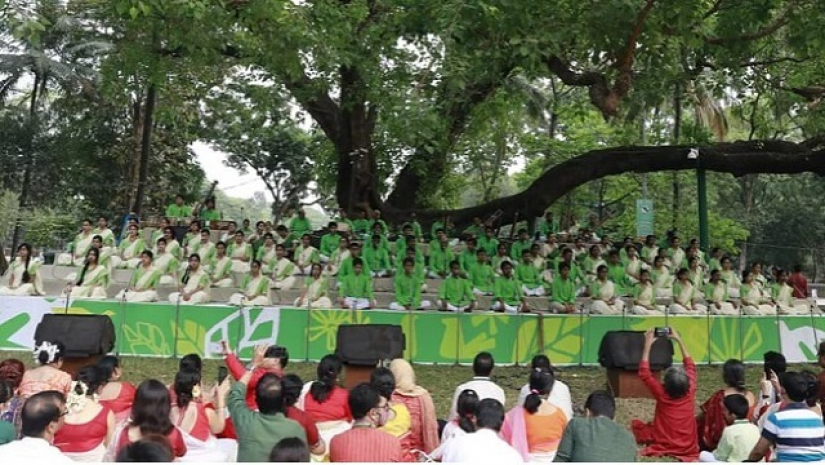 স্বাগত বাংলা নববর্ষ ১৪২৯, ছায়ানটের বর্ষবরণ শুরু