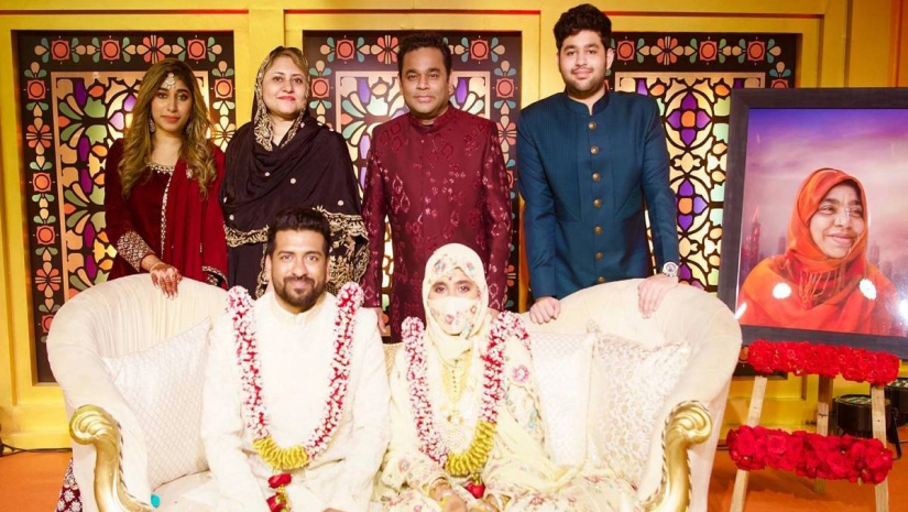 প্রেমিককে বিয়ে করলেন এ আর রহমানের মেয়ে
