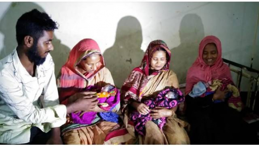 এবার বরিশালে ৩ জমজের নাম রাখা হলো স্বপ্ন-পদ্মা-সেতু