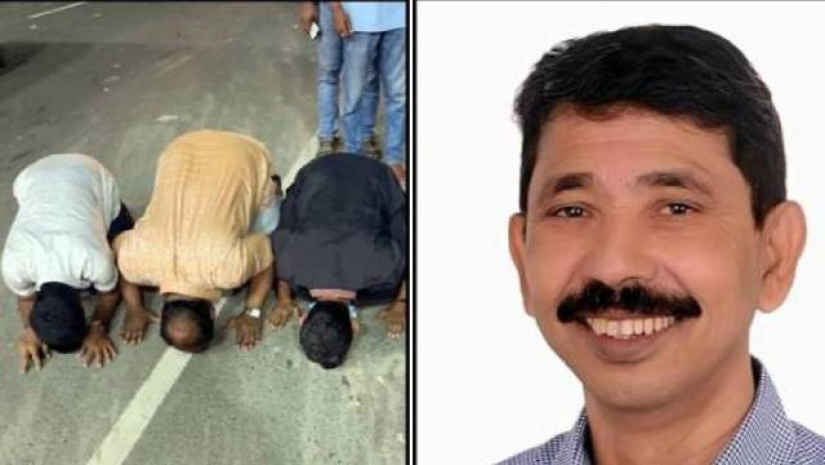 করোনামুক্ত হয়ে পদ্মা সেতুকে চুম্বন করে ভাইরাল এমপি