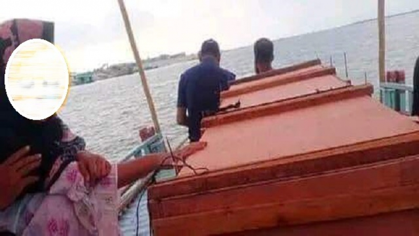 বিয়ের সাতদিনের মাথায় স্বামীর কফিনে নববধূর মেহেদী রাঙা হাত