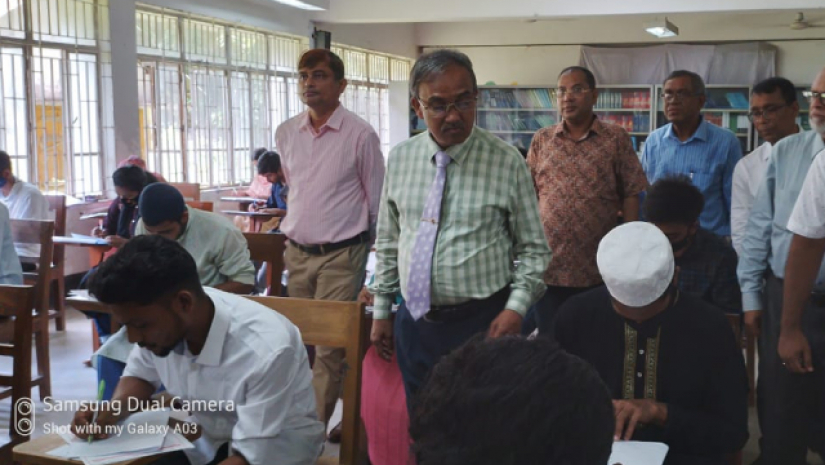 পবিপ্রবিতে গুচ্ছের ‘এ’ ইউনিটের ভর্তি পরীক্ষায় উপস্থিতি ৯৬ ভাগ