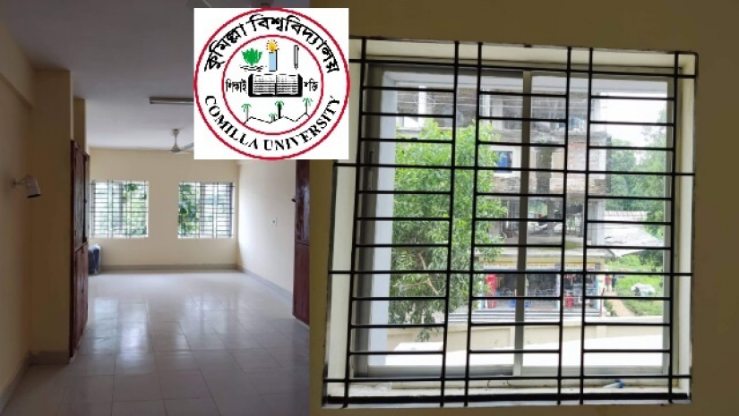 হলের জানালায় স্বচ্ছ কাচ, বিব্রত ছাত্রীরা নিরাপত্তা নিয়েও শঙ্কায়