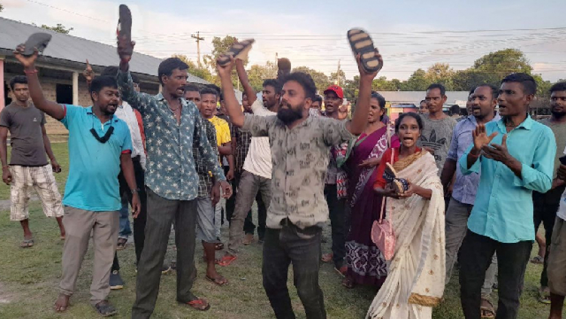 নতুন মজুরির সিদ্ধান্ত প্রত্যাখ্যান, আন্দোলনে চা শ্রমিকরা