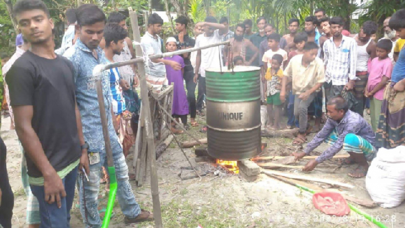 ইউটিউব দেখে জ্বালানি তৈরি করলেন কলেজছাত্র