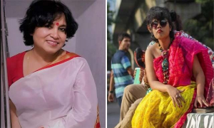 ব্লাউজবিহীন শাড়ি পরা মেয়েটিকে স্যালুট