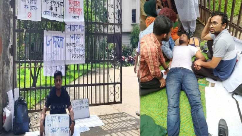 কিছুক্ষণ পর পর জ্ঞান হারাচ্ছেন হাসনাত, দেখতে আসেনি ঢাবি প্রশাসন