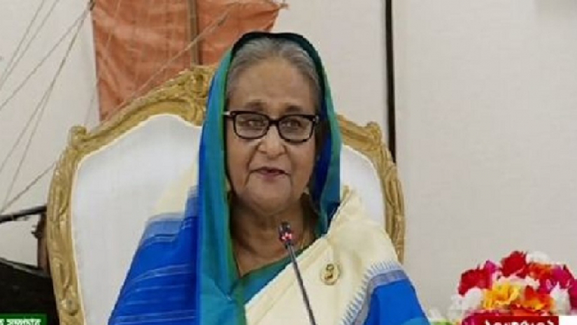 বঙ্গমাতা সেতু উদ্বোধন করলেন প্রধানমন্ত্রী শেখ হাসিনা