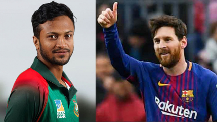 কাতারে মেসির খেলা দেখবেন সাকিব