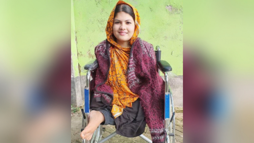 যবিপ্রবিতে ভর্তির সুযোগ পেলেন এক পায়ে লেখা সেই তামান্না