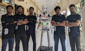 মানুষের কাজে সহায়তা করবে কুবির তৈরি রোবট নিকো