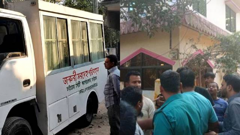 পেনশনের টাকা নিয়ে বিবাদ: অ্যাম্বুলেন্সে পড়ে থাকা লাশ দাফন ৩৯ ঘণ্টা পর