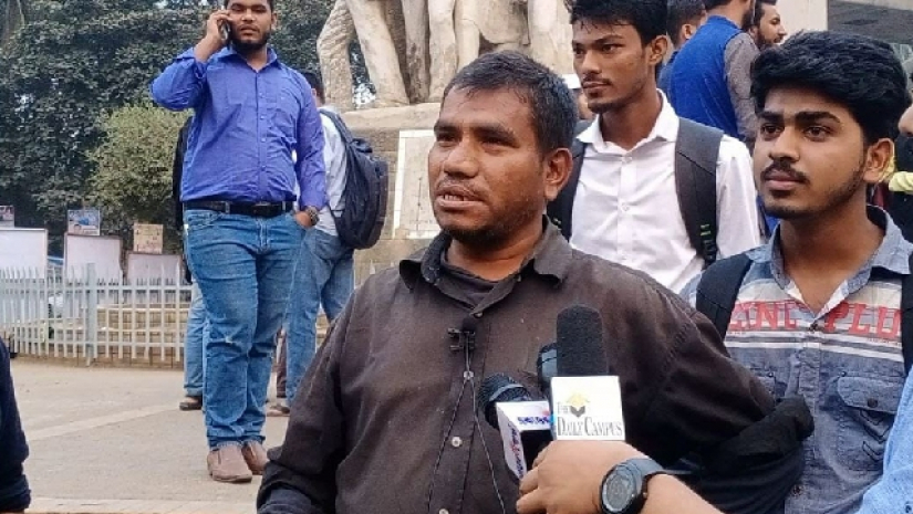 পদ্মাসেতু প্রথম পায়ে হেঁটে পার হওয়া সোলায়মান মেট্রোরেলেরও প্রথম যাত্রী