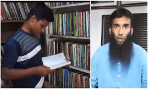 কাঠমিস্ত্রী জসীমের উদ্যোগে লাইব্রেরি পেল এলাকাবাসী
