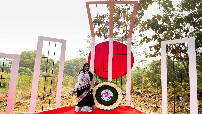 আট বছর পর শহীদ মিনার ও স্মৃতিসৌধ পেল রাবিপ্রবি