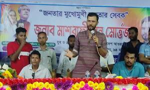 গ্রুপিং নয়, জনগণের জন্য কাজ করতে এসেছি: মাশরাফি