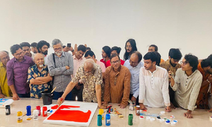 মঙ্গল শোভাযাত্রার আনুষ্ঠানিক প্রস্তুতি শুরু