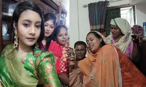 বাবা হারানো আফসানা কষ্টে পড়াশোনা শেষে নিচ্ছিলেন চাকরির প্রস্তুতি