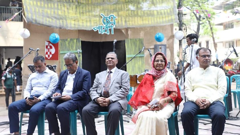 নানা আয়োজনে জবিতে চৈত্র পার্বণ উদযাপন