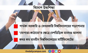 ‘যোগ্যতা কাঠামো’য় বাঁধা বিদেশে উচ্চশিক্ষা