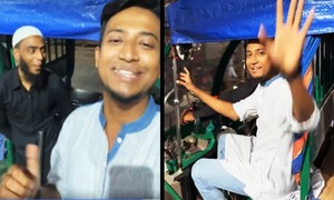 নামাজে গিয়ে অটোরিকশা হারালেন রশিদ, কিনে দিলেন তাসরিফ