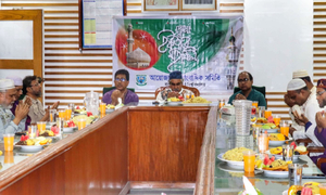 বাকৃবি সাংবাদিক সমিতির ইফতার মাহফিল অনুষ্ঠিত