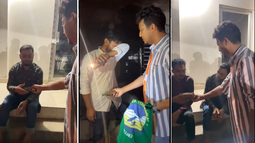 সর্বোচ্চ দামে পোড়া জামা কিনলেন তাসরিফ, ব্যবসায়ীদের দিলেন ১০ লাখ