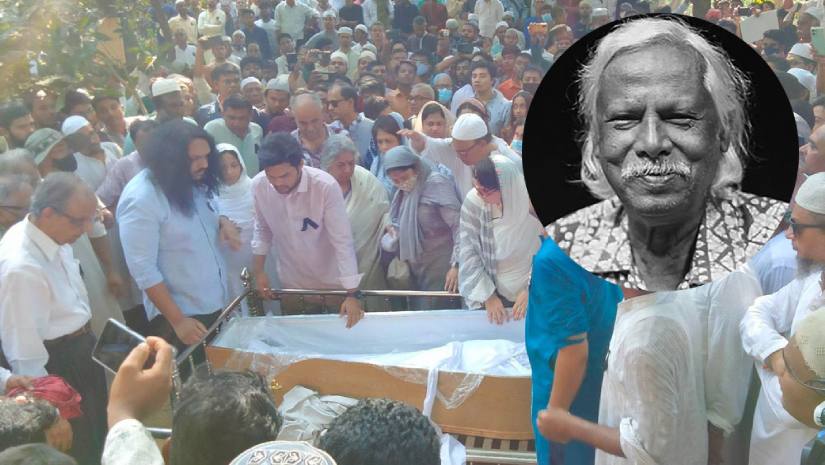 নিজের হাতে গড়া প্রতিষ্ঠানে চির শায়িত হলেন ডা. জাফরুল্লাহ 