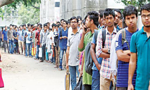 দেশের ২৬ লাখ নারী-পুরুষ বেকার