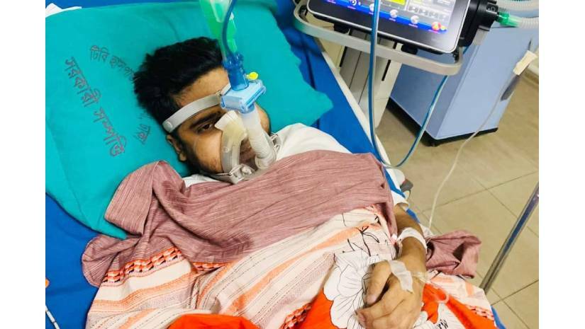 বাঁচতে চান ঢাকা বিশ্ববিদ্যালয়ের খায়রুল, প্রয়োজন ৩৫ লাখ টাকা