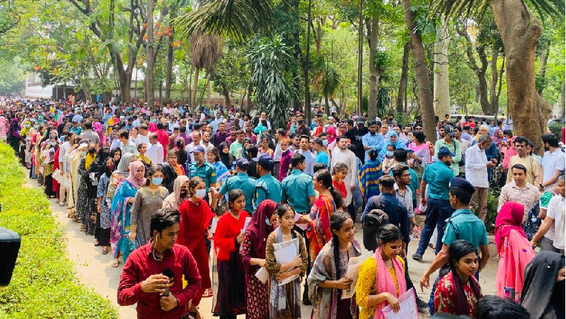 রংপুরের তিন কেন্দ্রে ঢাবির ভর্তি পরীক্ষা, পরীক্ষার্থী ১০ হাজার