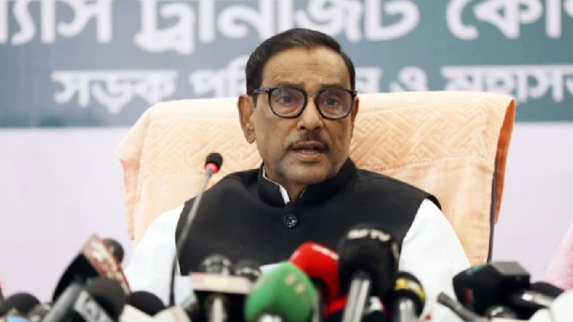 ঘূর্ণিঝড় পরিস্থিতি মনিটরিং করছেন প্রধানমন্ত্রী: কাদের