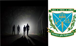 বাকৃবিতে ছাত্র-ছাত্রীসহ তিন গাঁজাসেবী আটক