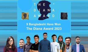 বাংলাদেশ থেকে ডায়ানা অ্যাওয়ার্ড পেয়েছেন ৯ তরুণ