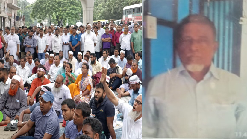 জাতীয়করণের সমাবেশে অসুস্থ হয়ে বাড়িতে যাওয়ার পর শিক্ষকের মৃত্যু