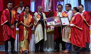 সম্মানসূচক ডি. লিট পেলেন নর্দান এডুকেশন গ্রুপের চেয়ারম্যান অধ্যাপক আব্দুল্লাহ