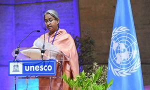 দ্বন্দ্ব নিরসনে শিক্ষাই শ্রেষ্ঠ উপায়: ইউনেস্কো সম্মেলনে দীপু মনি