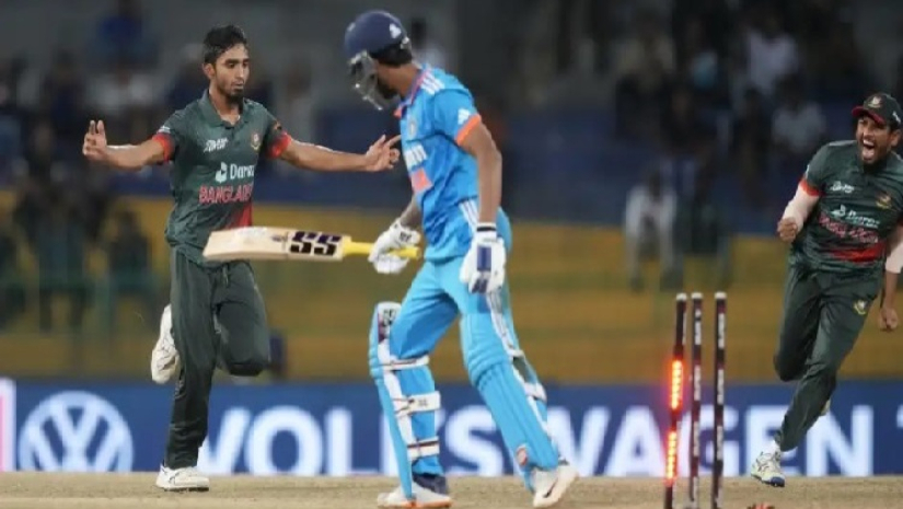 রুদ্ধশ্বাস ম্যাচে ভারতকে হারাল বাংলাদেশ