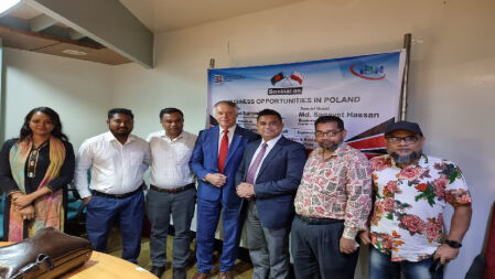 পোল্যান্ডে বাংলাদেশী উদ্যোক্তাদের ব্যবসা সম্প্রসারণের সুযোগ তৈরি হচ্ছে