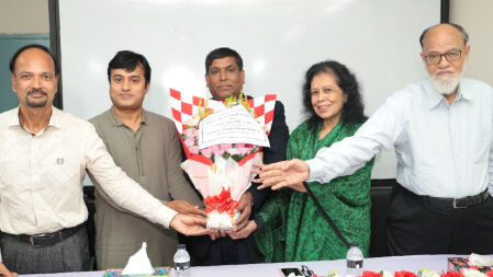 সোনারগাঁও ইউনিভার্সিটির নতুন ট্রেজারার অধ্যাপক একরামুল ইসলাম