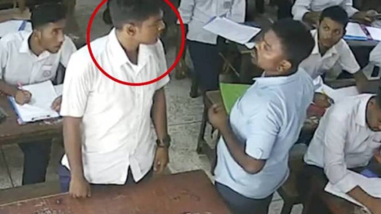 শিক্ষককে চড় মারা সেই ছাত্র সংশোধনাগারে