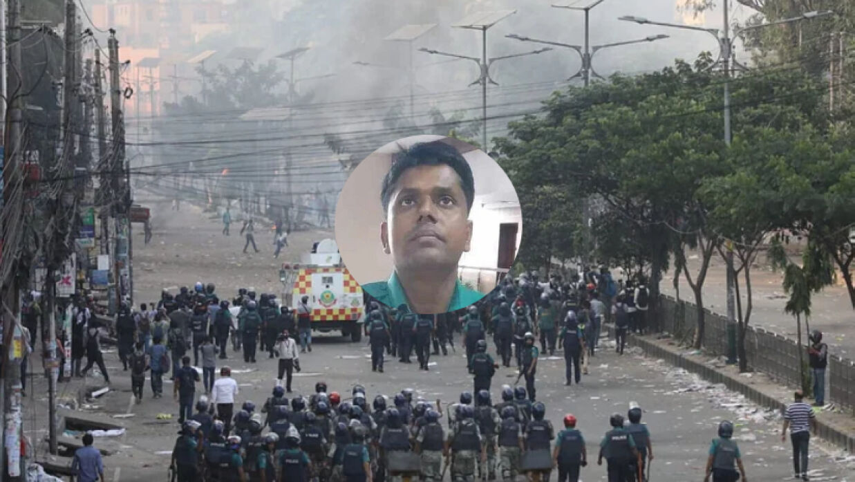 একমাত্র উপার্জনক্ষম ব্যক্তির মৃত্যুতে দিশেহারা নিহত সেই পুলিশের পরিবার